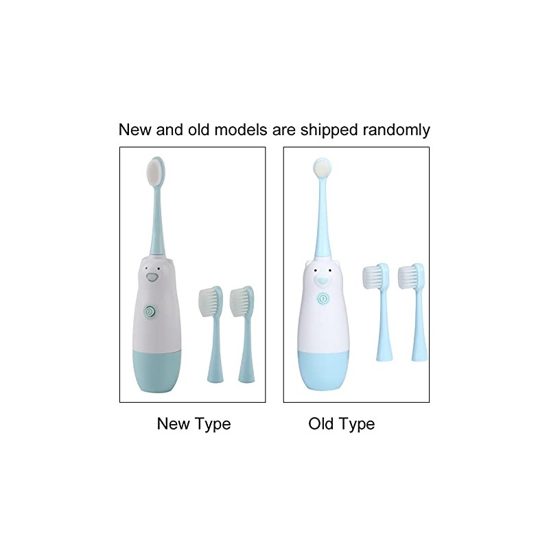 Cepillo de dientes eléctrico para bebés, niños suaves Sonic Cepillo