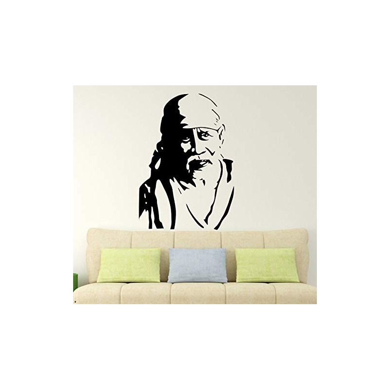 Wallstick sai Baba wallstickers (Vinyl 65 cm x 45 cm)