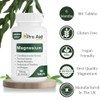Magnesium Tablets 180 Pack by ProAid | Vegan & Vegetarian