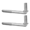 Jake Sales 6inches Wood Post Lag Screw Hinge - 5/8