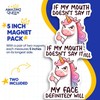 Unicorn Magnets - Sarcastic Humor - Funny Face - 2