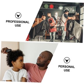 Beavorty Professional Barber Haircut Suit Set 7Pcs Hair Cutting Cape Clip Comb Kit for Men Women