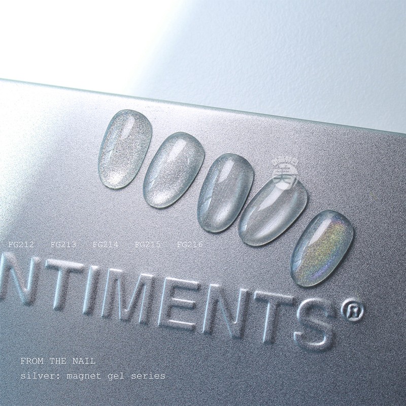 From the Nail Silver Magnetic Gel 5-piece set / 프롬더네일