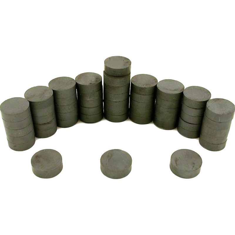 25 Disc Craft Magnets 3/4" (Solid)