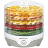 OVENTE Food Dehydrator Machine with 5 Stackable Clear Trays and