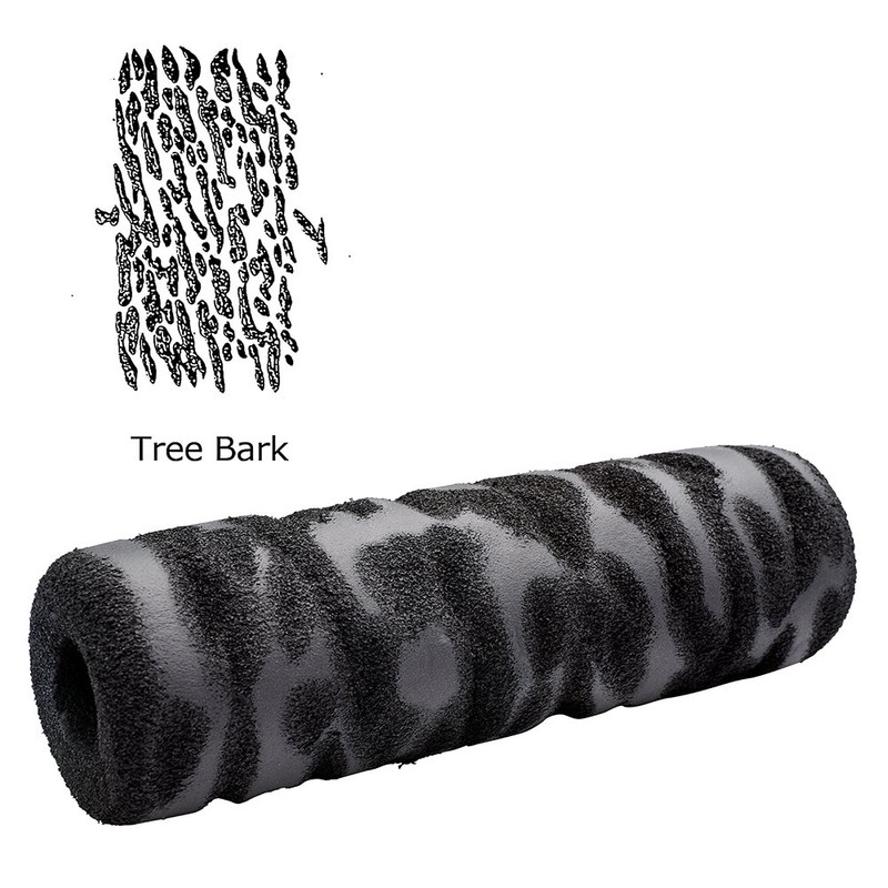 ToolPro Foam Texture Roller Cover (Tree Bark)