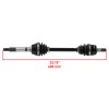 Caltric Front CV Joint Axle For Kawasaki Mule 610 KAF400