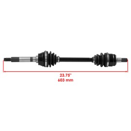 Caltric Front CV Joint Axle For Kawasaki Mule 610 KAF400 2005-2016  59266-0039