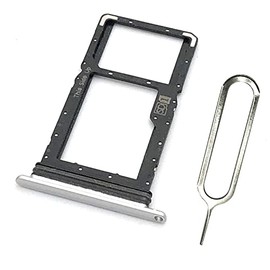 FainWan for Celero 5G Phone SIM Card Tray+Micro SD Card Tray Holder Slot Silver