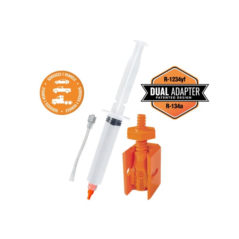 LEAKFINDER LF200CS AC Leak Sealant Single-Use Syringe Injector