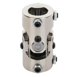 ROADFAR Steering Shaft U Joint Coupler 13/16"-36 Spline * 3/4" DD Black Single U-Joint Shaft 83mm