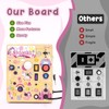 Joyreal Montessori Busy Board with LED Switches for Toddlers