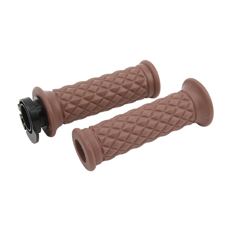 1 Pair 22mm Throttle Handle Grips Universal Comfortable Grasp Fit