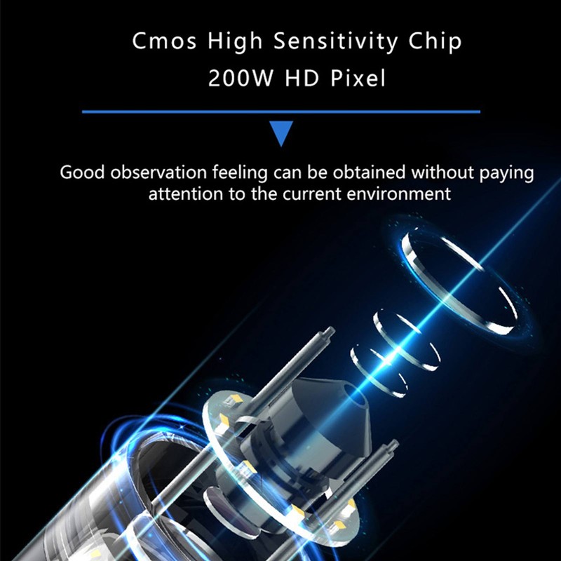 Digital Microscope 50‑1000X Magnification 2 Million Pixels Handheld USB Microscope