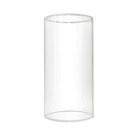 Sunwo Glass Shade Straight Cylinder Glass Lamp Shade Replacement with Multiple Effects (Clear Straight Cylinder)