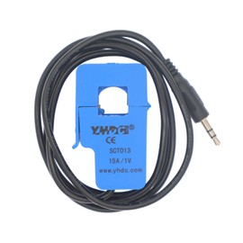 2PCS SCT013-015 15A 1V Non-Invasive Split Core Current Transformer Sensor