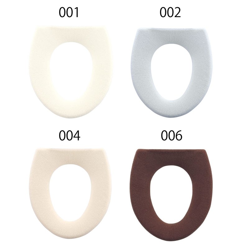 Senko 48231 New Coordinating Seat Cover for O-Shaped Toilet Seat