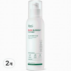 Dr.G Red Blemish for Men All-in-One Fluid, 150ml, 2 units / 닥터지 레드 블레미쉬 포 맨 올인원 플루이드, 150ml, 2개