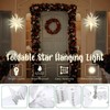 Kingdder 8 Pieces Moravian Star Light LED 3D Star Hanging