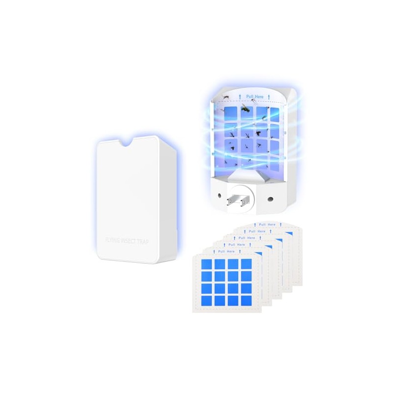 Indoor Flying Insect Trap with UV Light - 1 Device