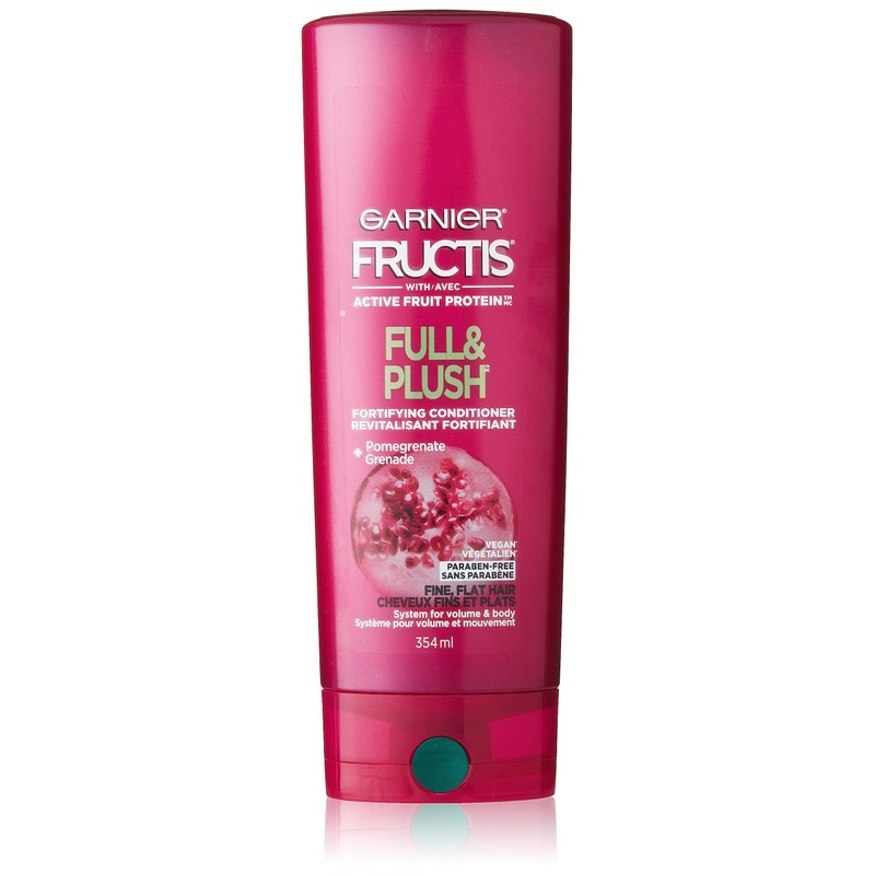 Garnier Fructis Full and Plush Fortifying Conditioner for Fine, Flat