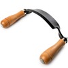 Draw Knife 10" Curved Draw Shave Woodworking Tool (Curved-10 inches)