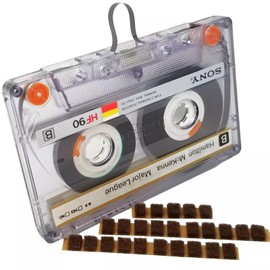 Cassette Tape Repair (25) Pressure Pads (+1 Free Dj Sticker)