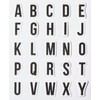 Heyda Stamp Set "Letters & Numbers 2" White