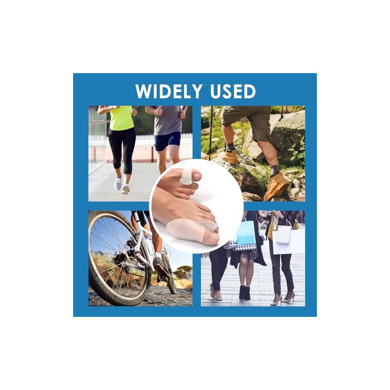 5 Pairs Toe Separators, Improve Foot Shape, Relieve Rubbing and