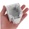 SHINEOFI 2pcs Outdoor Waterproof Electrical Box Lid Splash-Proof Socket Protector