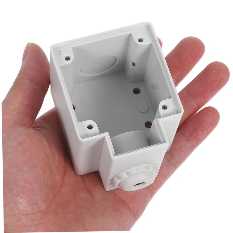 SHINEOFI 2pcs Outdoor Waterproof Electrical Box Lid Splash-Proof Socket Protector