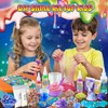 DIY Slime Kit for Girls, Glitter Galaxy Slime Making Kit