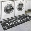 Lansny Laundry Room Rug Runner 20"x60" Non Slip Waterproof Laundry