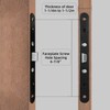 Storm Door 2 Piont Mortise Lock Body Replacement Fit for