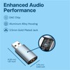 MMOBIEL USB to 3.5 mm Jack Audio Adapter by Gaming