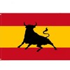 Durabol Spain with Bull Flag 60 x 90 cm Satin