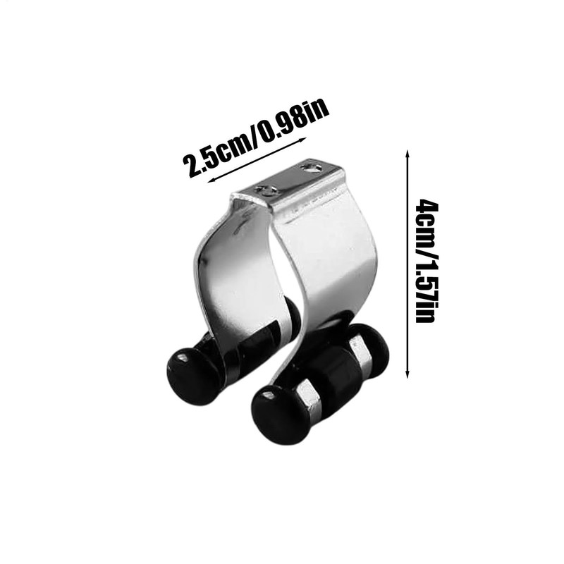Pool Cue Holder Clamps | Fishing Rods Clips Lightweight Metal
