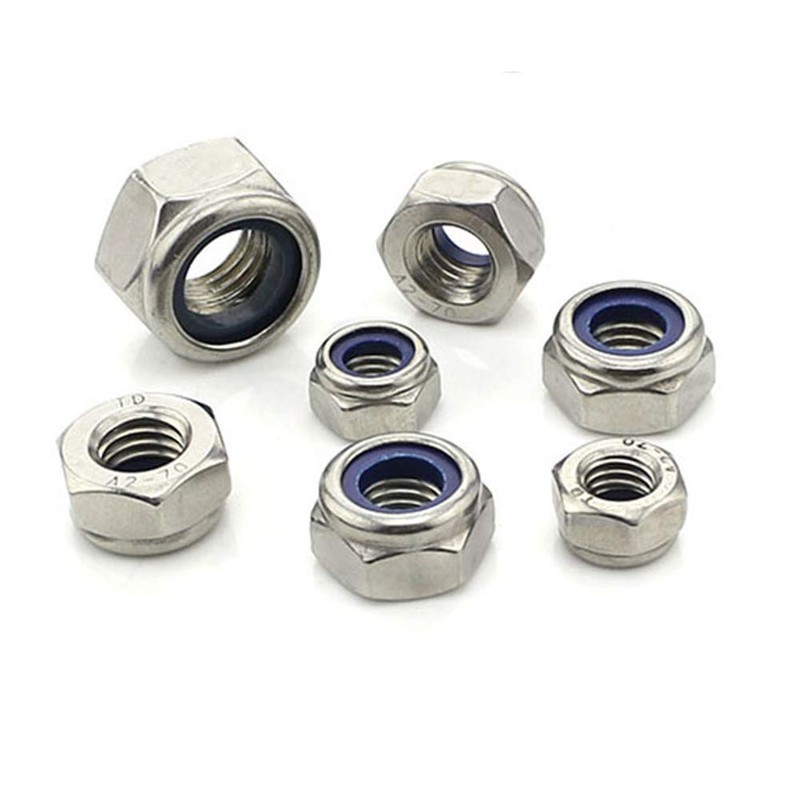 Lock Nuts Hex Nuts Stop Nuts Clamping Nuts Self-Locking 304