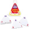 Trend Enterprises: Three-Corner Multiplication and Division Flash Cards, Interactive Self-Checking