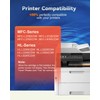 Skydo TN229XL TN229 Toner Cartridges Replacement for Brother, 4 Pack