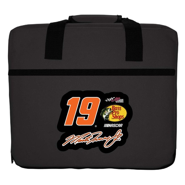 R and R Imports Officially Licensed NASCAR Martin Truex Jr. #19 Single Sided Seat Cushion