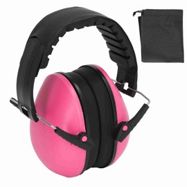 Baby Headphone Noise Cancelling Hearing Soft Infant Headphone Protection for Newborn Sleeping Pink