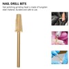BUGUUYO Nail Art Polishing Grinding Sturdy Tungsten Bit for Manicure