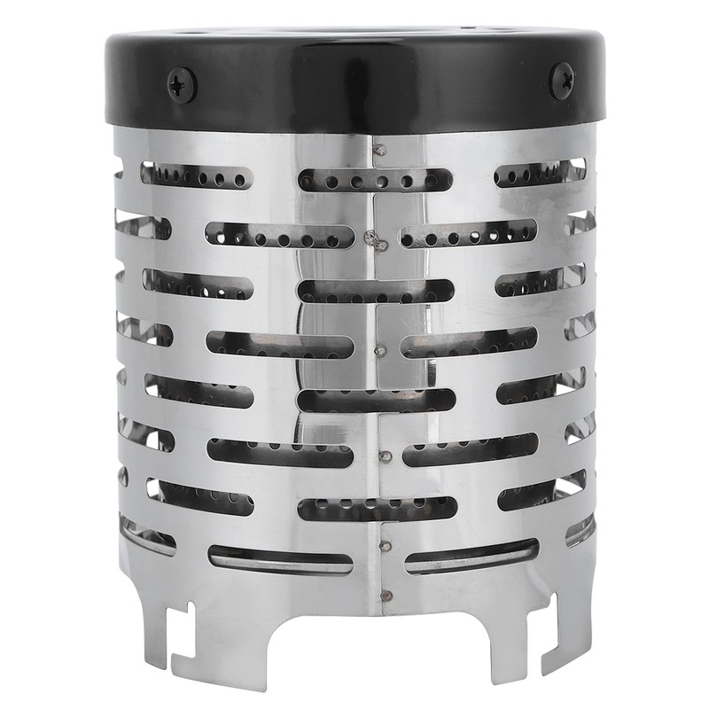 Mini Stove Heating Cover Stainless Steel Portable Warming Outdoor Heater