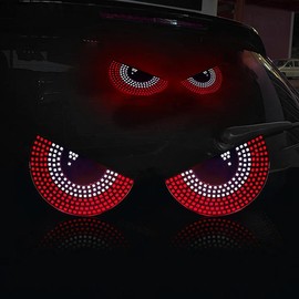 LED Devil's Eye Light for Car Truck Windshields 12 Modes Dynamic and Flickering Effects 12 x 5 Inches USB Plug Ambient Lighting Accessory:_A004