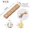 XUZOO 10pcs Nail Practice Table Nail Tip Stand Fixing Wooden