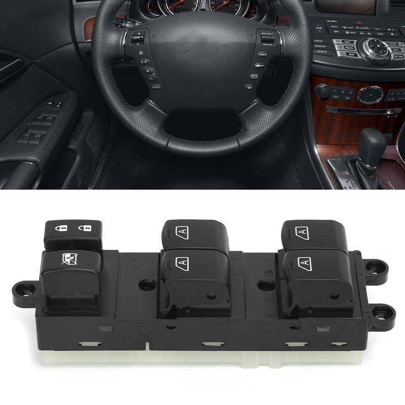 Aramox Window Switch, Auto Power Window Master Switch Front Driver
