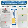 200g Spachtelmasse Weiß Innen, Ungiftig Bohrloch Füllung, Reparaturspachtel Set mit
