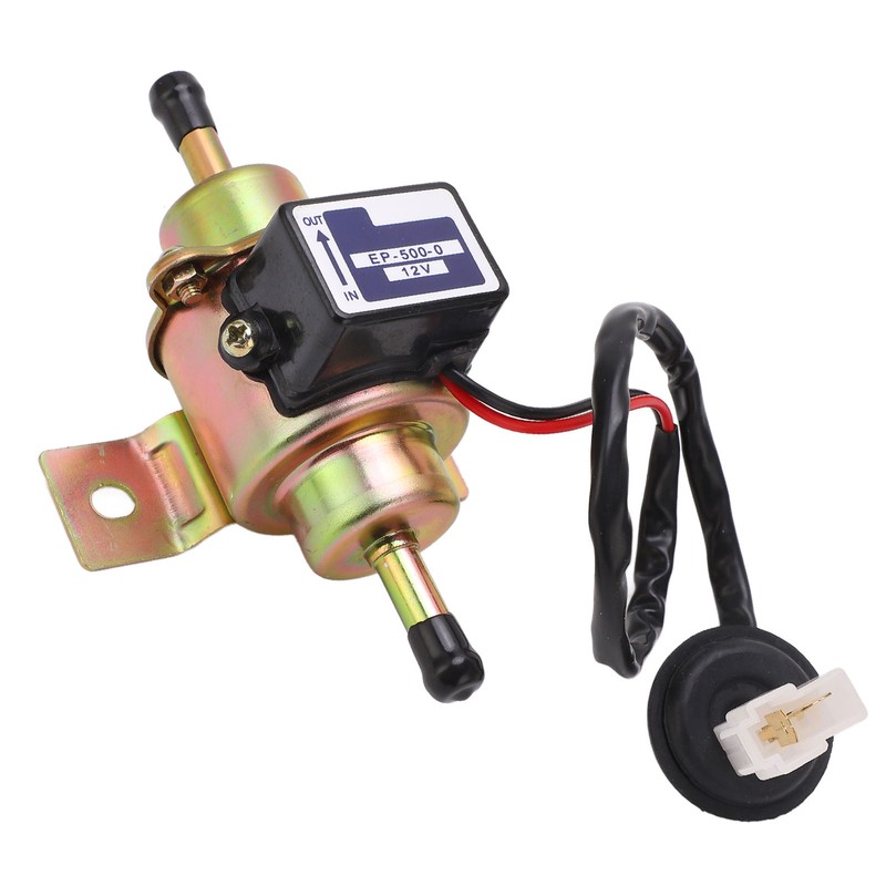 Electric Fuel Pump Universal 12V 0.03‑0.04MPa 110L/H 1.0‑1.3A EP 500