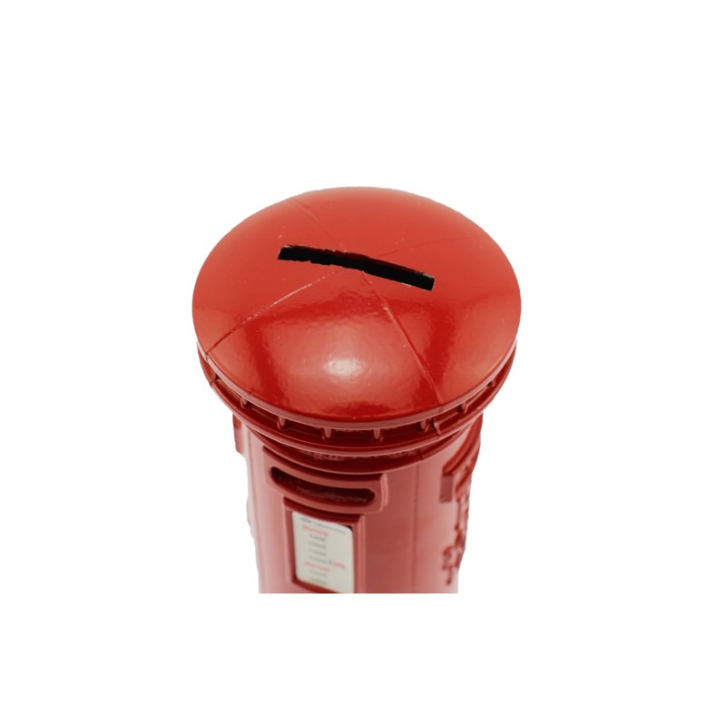 speed mao Antique European British Post Piggy Bank Red